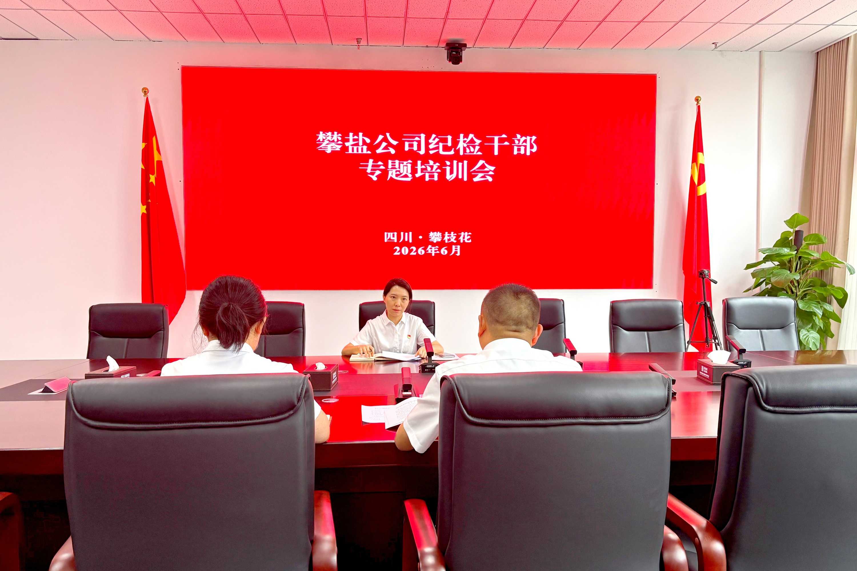 以学促干强本领 精准履职提质效丨攀盐公司纪委组织开展纪检干部专题培训